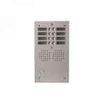 GOLMAR Platine aluminium haut-risque audio 8 appels 2 ranges UHR2008