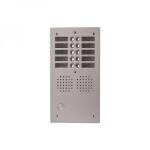 GOLMAR Platine aluminium haut-risque audio 10 appels 2 ranges UHR2010