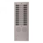 GOLMAR Platine aluminium haut-risque audio 22 appels 2 ranges UHR2022