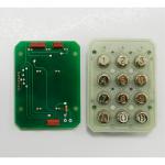 GOLMAR Clavier 12 touches avec carte interface dfilement et joint d'tanchit  pour platine  dfilement UXKTM/I