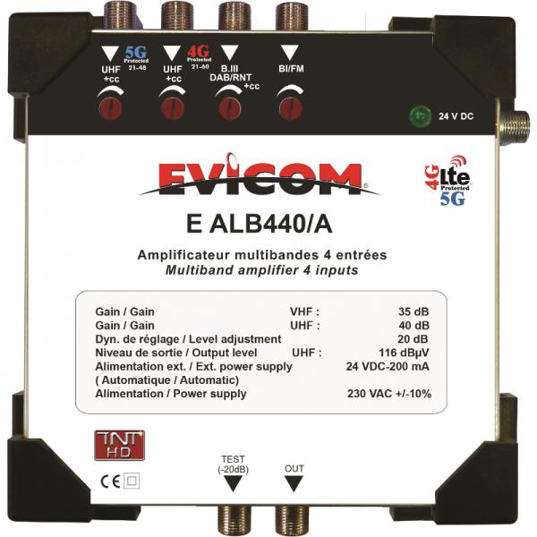 Photo CENTRALE MULTI-BANDES 40 DB | Ref : EALB440/A