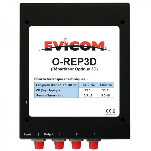 Photo REPARTITEUR OPTIQUE 3 DIR. | Ref : O-REP3D