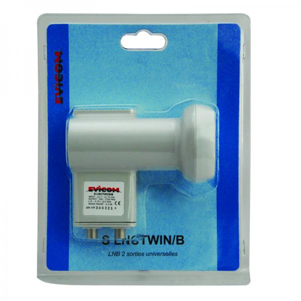 Photo LNB TWIN 2 SORTIES ( BLISTER) | Ref : SLNCTWIN/B   