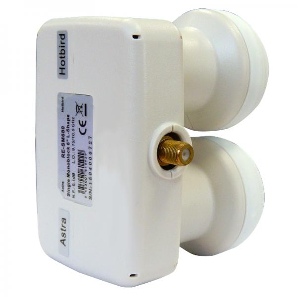 LNB UNIVERSEL 6 DEGRES (2 SAT), ev ref SLNCUNI6 accessoires
