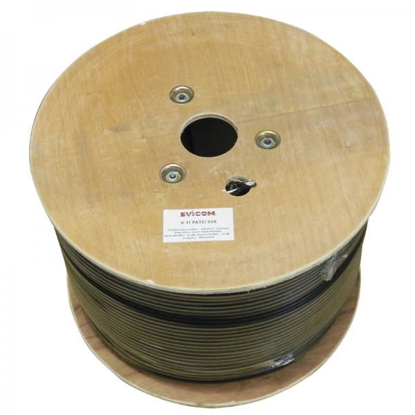 Photo CABLE 11 MM B4 PE NOIR 500 M | Ref : V11PATC/500