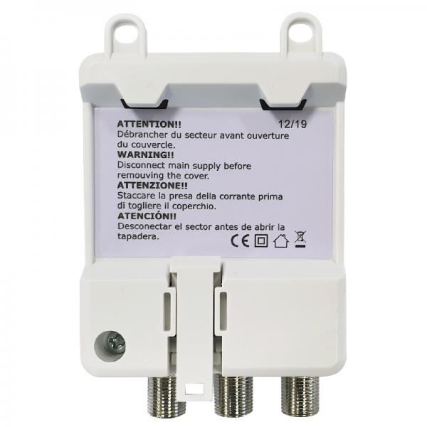 Vignette 2 produit ALIM 24 VOLTS 2 SORTIES 100 MA | Ref : EALE24/2DIN