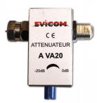 EVICOM Att variable f 5-2400 mhz + cc AVA20