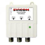 EVICOM Alim 10 v 200 ma 2 sorties EALE12/2DIN