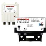 EVICOM Kit preampli uhf 30 db +v+alim EKEV352R/5G