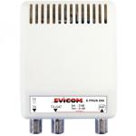 EVICOM Ampli appart 2 sorties ter+sat din EPRI2SDIN