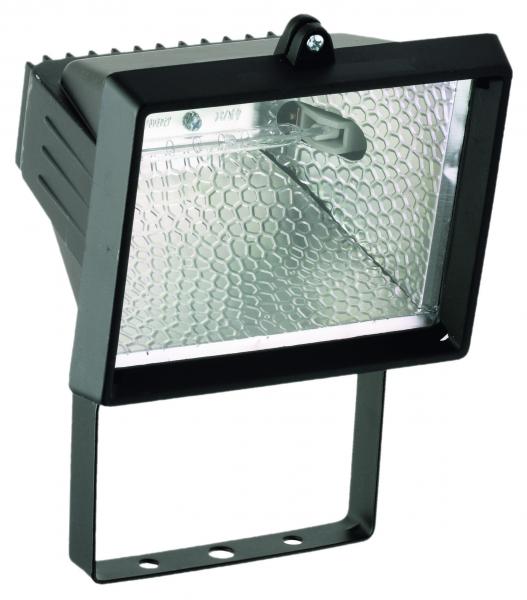Photo PROJECTEUR HALOGENE NOIR 500W R7S IP44 | Ref : PROJ500WN