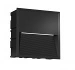 ELECTRA Zykos enc sq led noir 8w 829 301823