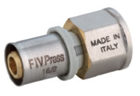 Photo RACCORD  DROIT FEMELLE A SERTIR GERPEX 3/4 X20 | Ref : 9420R807