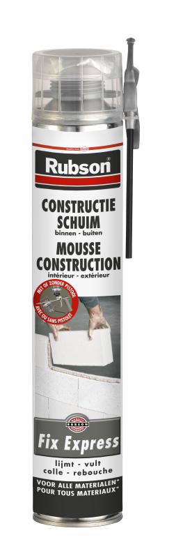 Photo MOUSSE CONSTRUCTION 750ML FIX EXPRESS RUBSON | Ref : 1619486