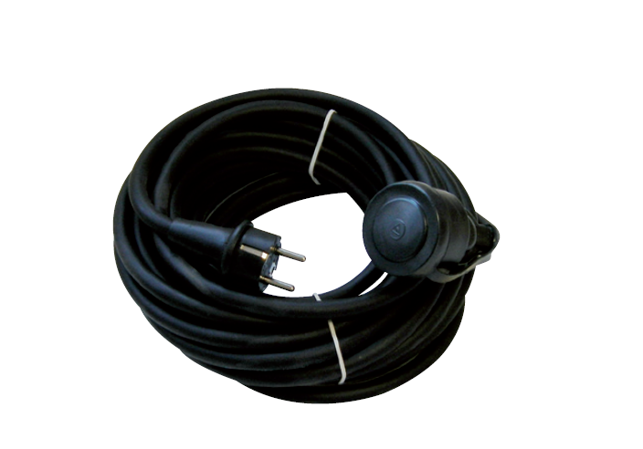 Rallonge électrique 10m étanche IP44 - Câble HO7RNF 3G1,5mm²