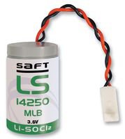 Photo PILE LITHIUM 1/2AA 3.6V 1.1AH SAFT | Ref : LS14250