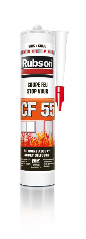 Photo MASTIC RUBSON CF55 COUPE FEU GRIS CART 300 ML | Ref : 1363166