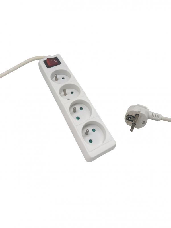 Photo BLOC 4PC CORDON 1.5M 3G1 AVEC INTER | Ref : YE82184