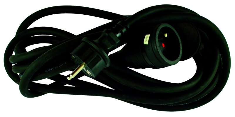 Photo RALLONGE 3M IP44 3G1.5 HO7RNF | Ref : YE82197