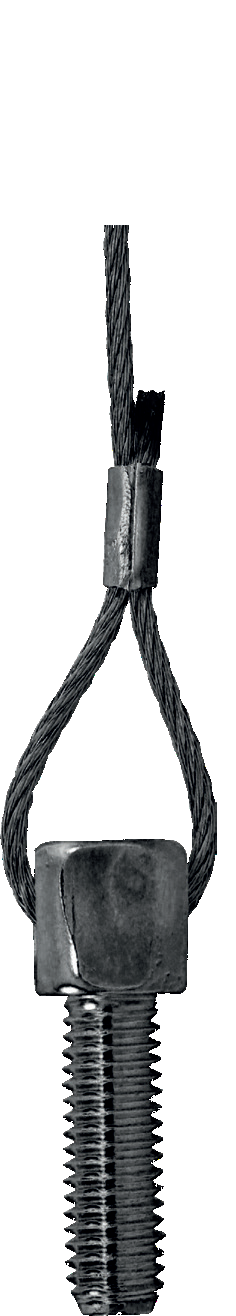 Photo 2 M SYSTME DE SUSPENSION STANDARD NOIR | Ref : BLK/PLTRK2G/M6X20