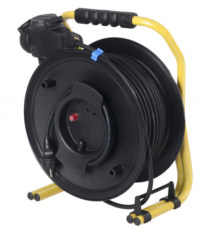 Photo ENROULEUR INVERSE 25M HO7RNF3G2,5 AVEC T | Ref : SCH812243