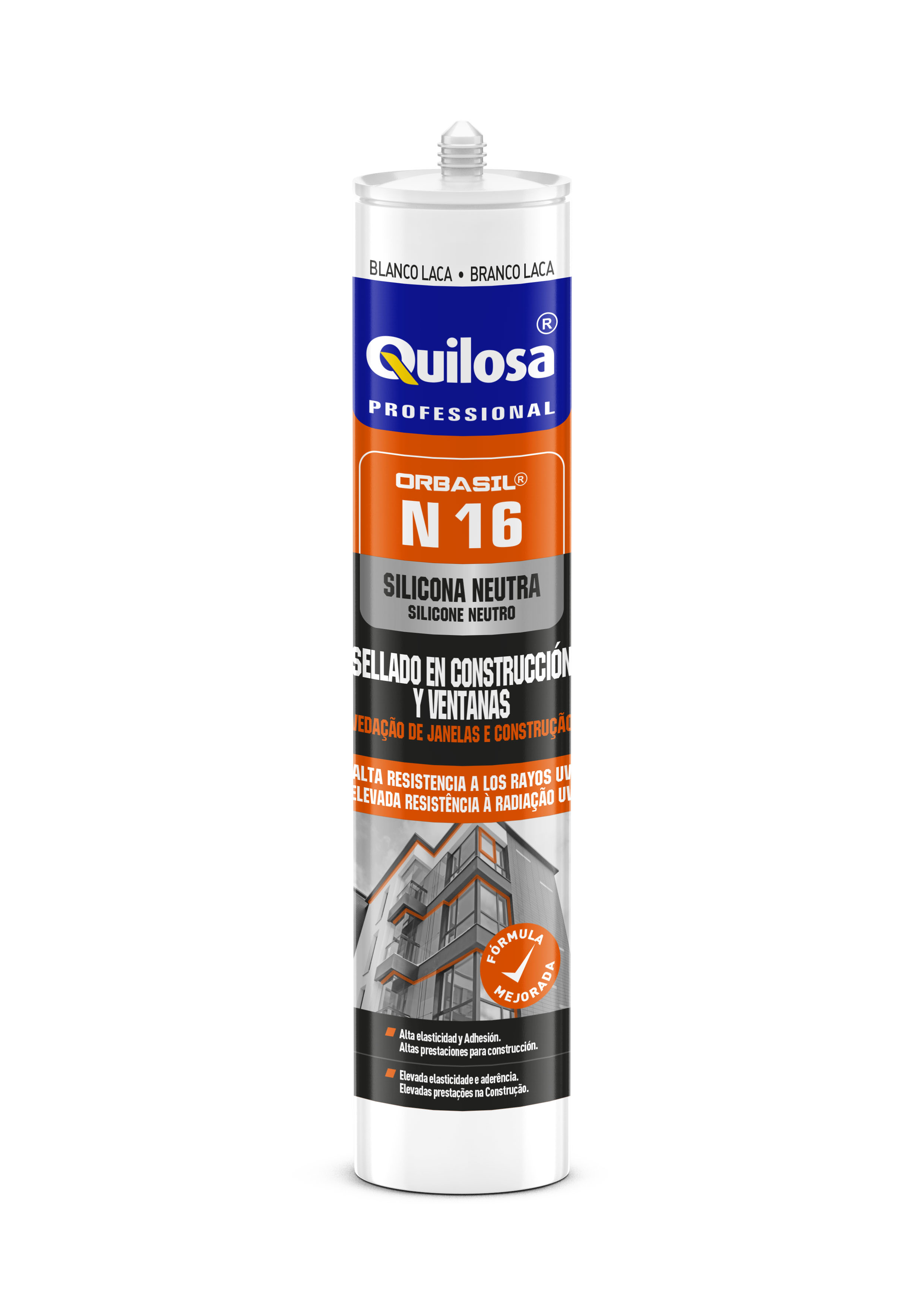 Photo SILICONE NEUTRE N16 SNJF BLANC 300ML | Ref : YE92262