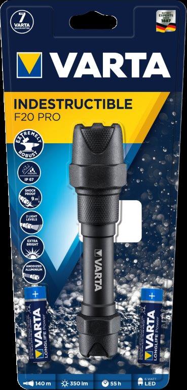 Photo TORCHE INDESTRUCTIBLE 1W + 2AA | Ref : 18711421