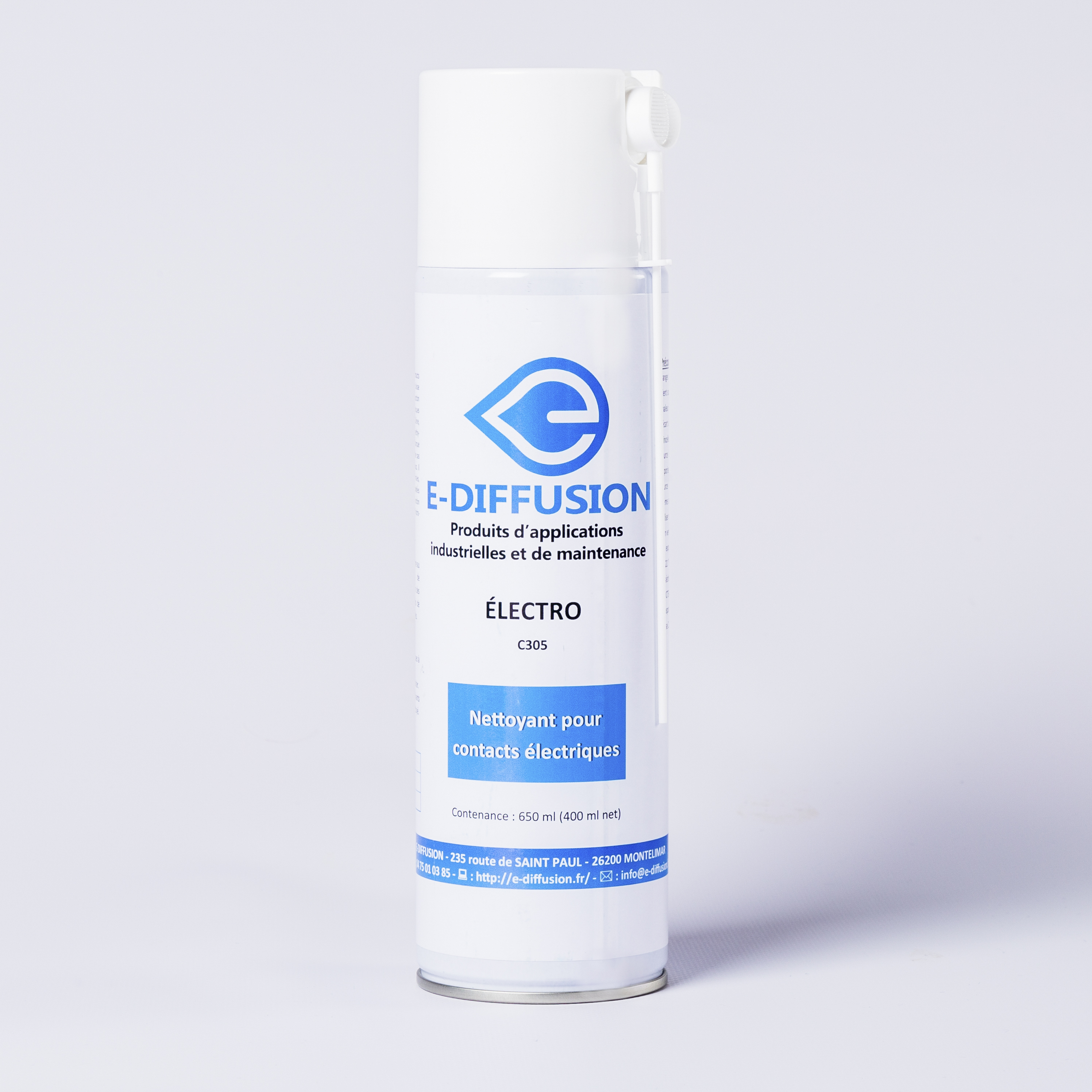 Nettoyant Contacts électriques AABCOOLING TECH – Spray 400 Ml | Élimine Poussière, Graisse, Corrosion | Pour Voiture, électronique, Maison