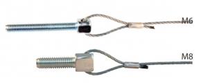 YOUR ESSSENTIALS CONSOMMABLES Suspension 1m 10kg filete m6x20 PLTRK1G/M6X20