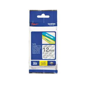 YOUR ESSSENTIALS CONSOMMABLES Ruban 12 mm noir sur transparent TZE131