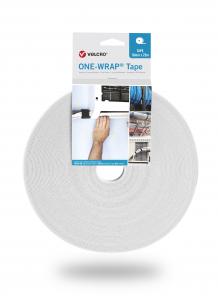 YOUR ESSSENTIALS CONSOMMABLES Rouleau 25m one wrap larg 10 blanc VELOW64100