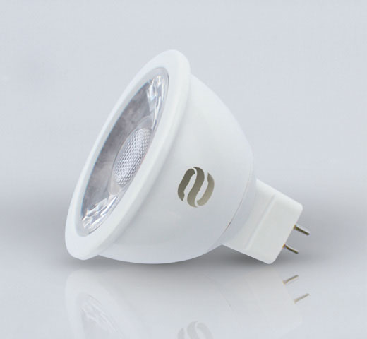 Photo Lampe led 5W non dimmable 5000K 12V MR16 430Lm | Ref : LS0105BL50MR16