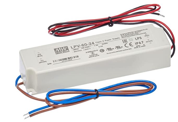 Photo ALIMENTATION 60W IP67 24Vdc | Ref : LAL60M-IP67-24