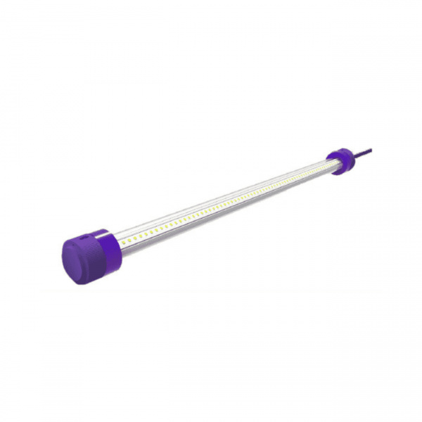 Photo LUMINAIRE AGRICOLE 1,20m DIM TRIAC 18W 2340Lm IP66 IK08 CORDON 1.50M AVEC ANNEAU 4000K | Ref : LA1003BL40