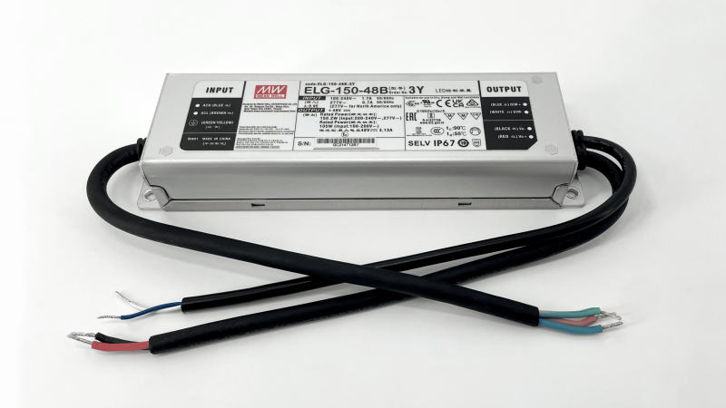 Photo ALIM 48V 150W 1/10 IP67 | Ref : LAL-ELG-150-48B-3Y