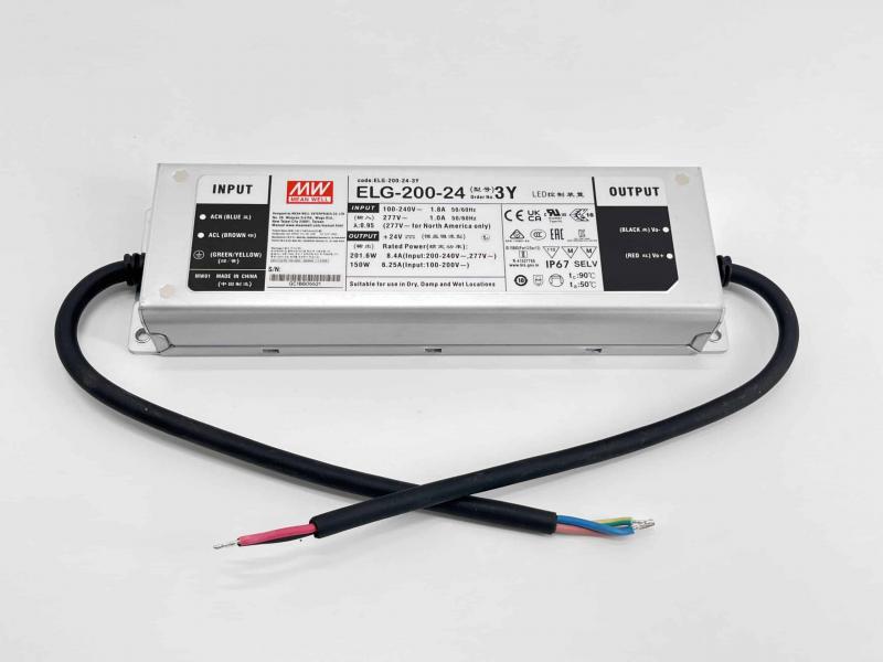 Photo ALIM 24V 200W ND IP67 | Ref : LAL-ELG-200-24-3Y