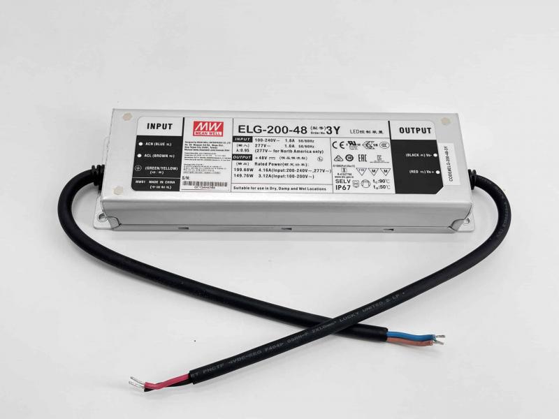 Photo ALIM 48V 200W ND IP67 | Ref : LAL-ELG-200-48-3Y