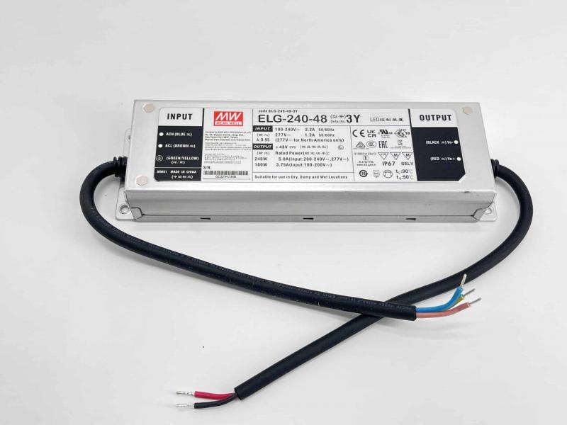 Photo ALIM 48V 240W ND IP67 | Ref : LAL-ELG-240-48-3Y