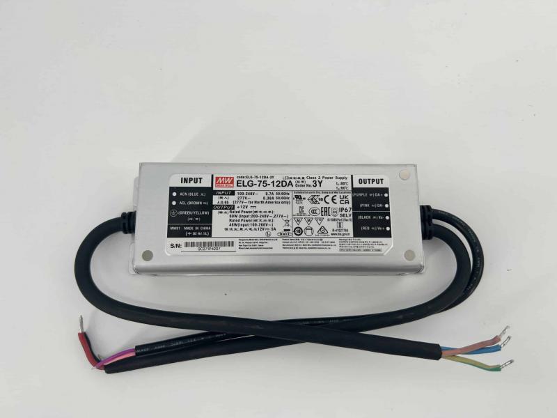 Photo ALIM 12V 75W DALI IP67 | Ref : LAL-ELG-75-12DA-3Y