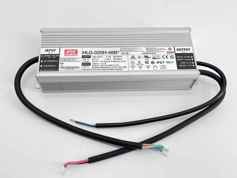 Photo ALIM 48V 320W ND IP67 | Ref : LAL-HLG-320H-48
