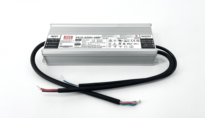 Photo ALIM 48V 320W 1/10 IP67 | Ref : LAL-HLG-320H-48B