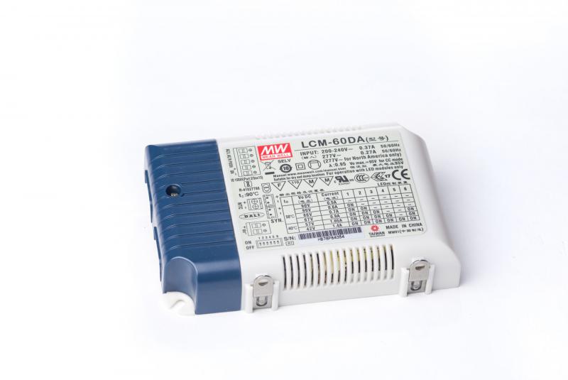 Photo ALIMENTATION 60W 230Vac Courant rglable de 500-1400mA Dim &quot;DALI ET PUSH&quot; IP20 | Ref : LAL-LCM-60DA