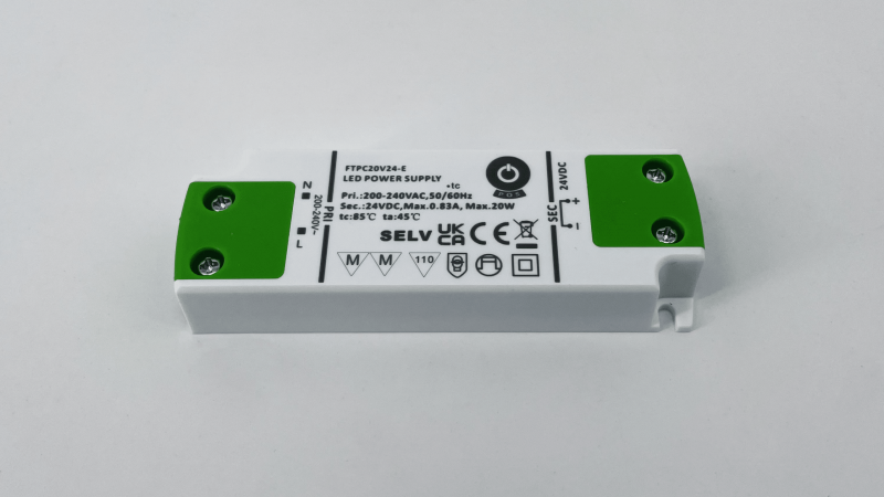 Photo ALIM 24V 20W ND IP20 | Ref : LAL20SLIM-IP20-24VA