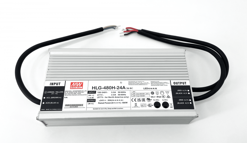 Photo ALIMENTATION 480W IP65 NON DIMMABLE 24V | Ref : LAL480M-IP65-ND-24