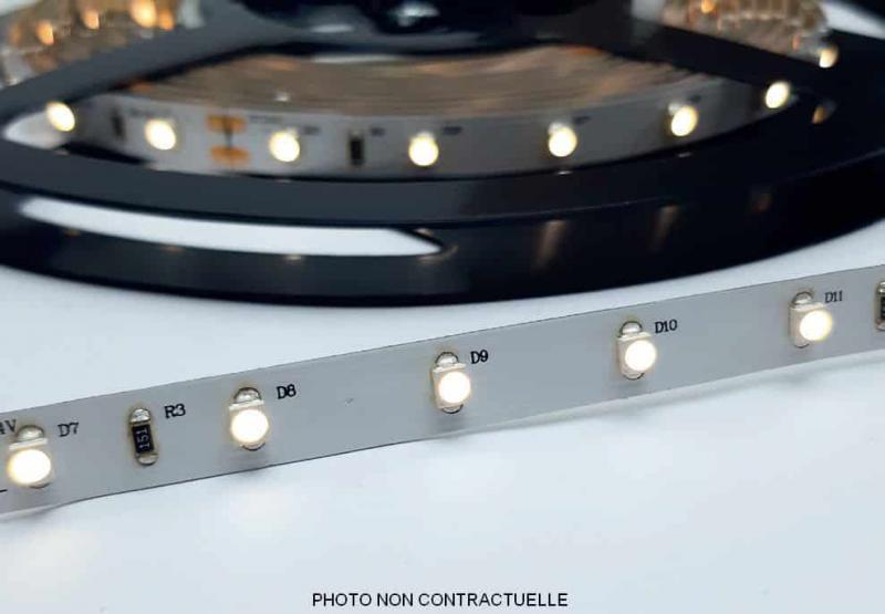 Photo RUBAN 4,8W 1CM 6000K IP65 24V | Ref : LR2801-24SPBL60