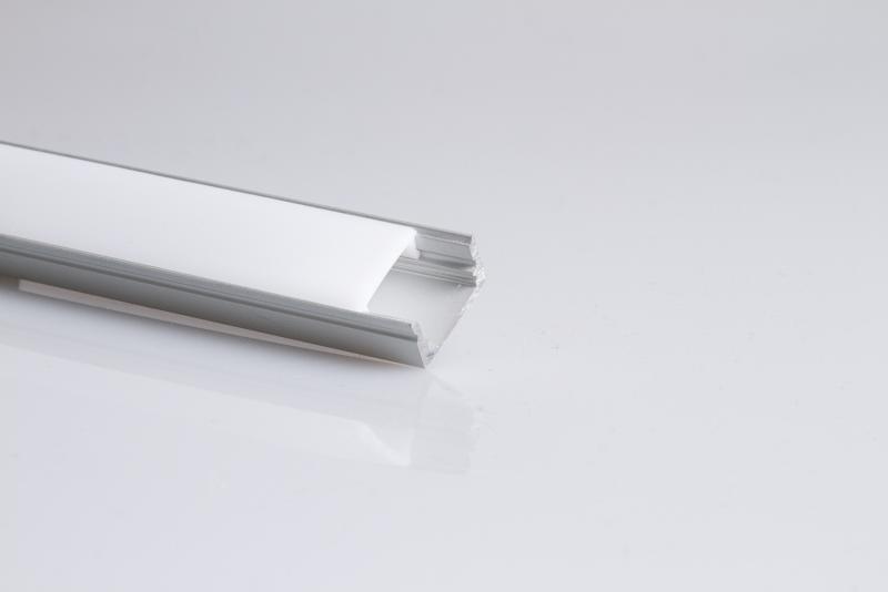 Photo PR1005 PROFIL ALUMINIUM SAILLI GRIS 2M S | Ref : PR1005