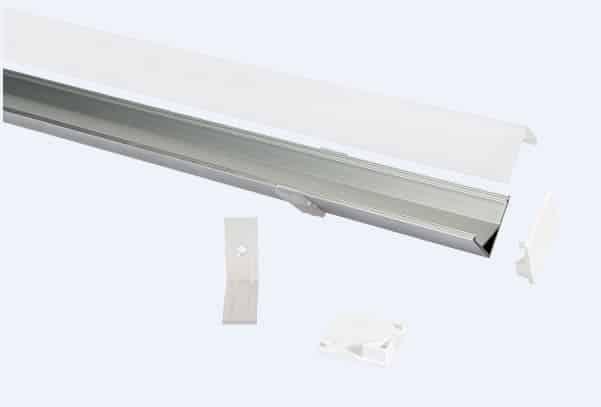 Photo PR1024 PROFIL ANGLE 1CM GRIS | Ref : PR1024-GRIS-SP