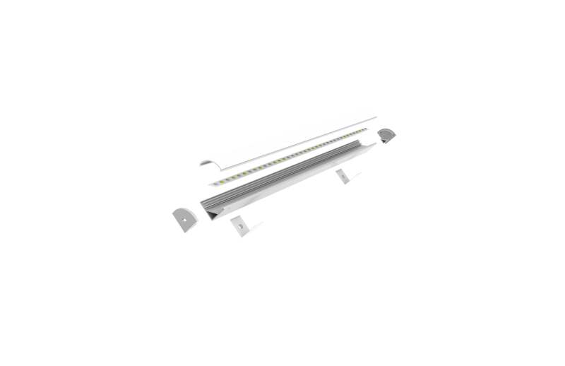 Photo PR1029 PROFIL ANGLE 1CM GRIS | Ref : PR1029-SPGRIS