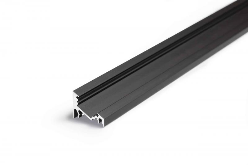 Photo PR2001 PROFIL ANGLE 1CM NOIR | Ref : PR2001CN-NOIR-SP