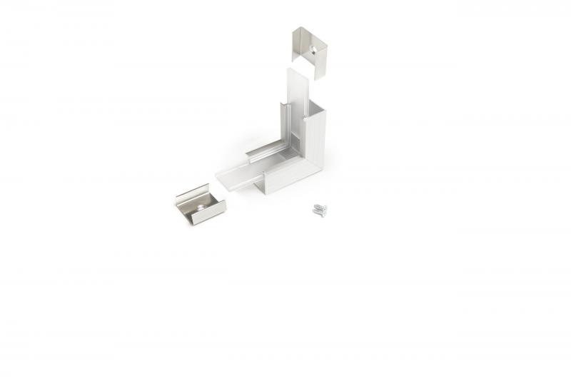 Photo ANGLE POUR PR2004 90 ECLAIRAGE INTERIEUR | Ref : PR2004-5-90I-GRIS